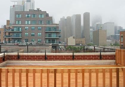 Roof deck view