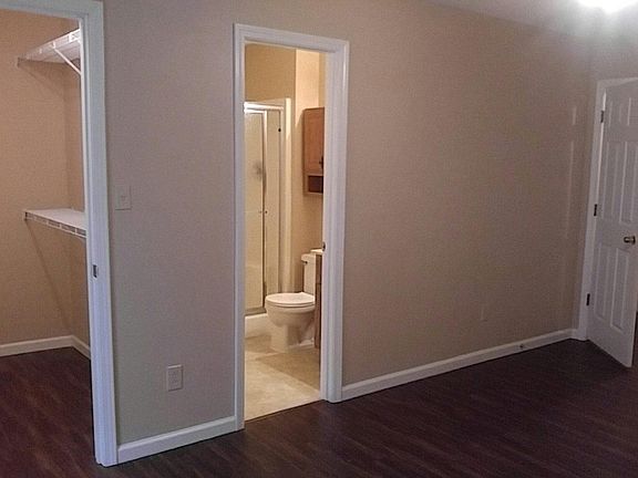 Walk-in Closet and Private Bath in Master Bedroom