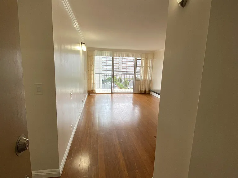 walking in from entrance