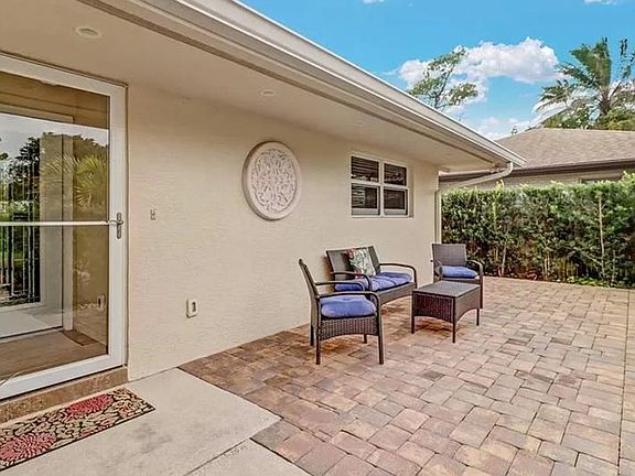 Secluded Front Patio Area