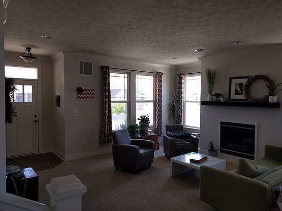 Living room of open floorplan
