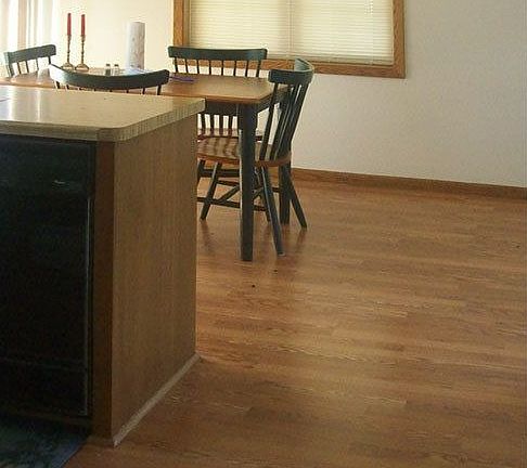 hard wood floors throughout