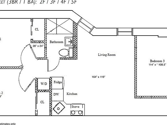 2nd image of 222 W 21st St APT 3F