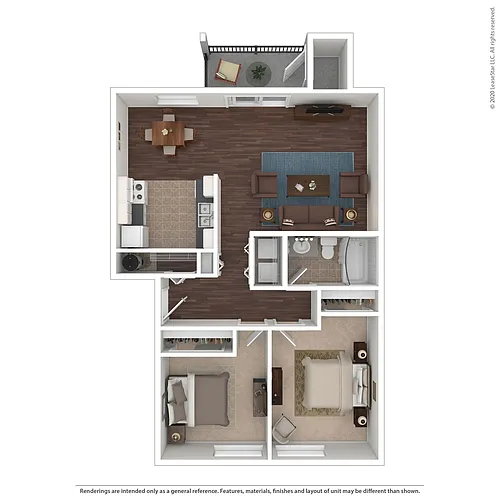 Floor plan Rainier