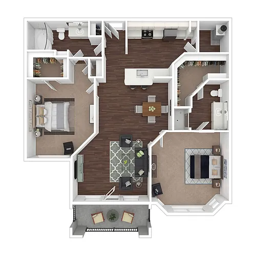 Floor plan B2
