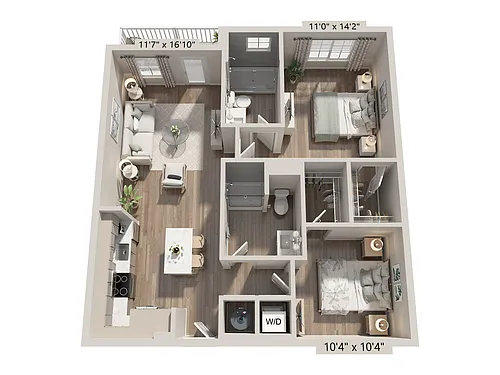 Floor plan B2