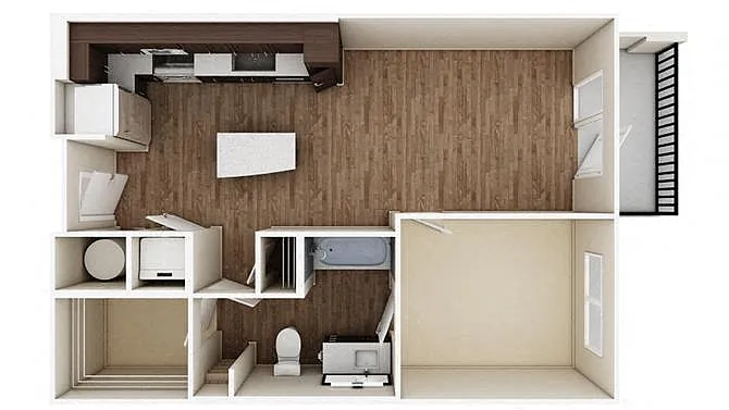 Floor plan A2-HC
