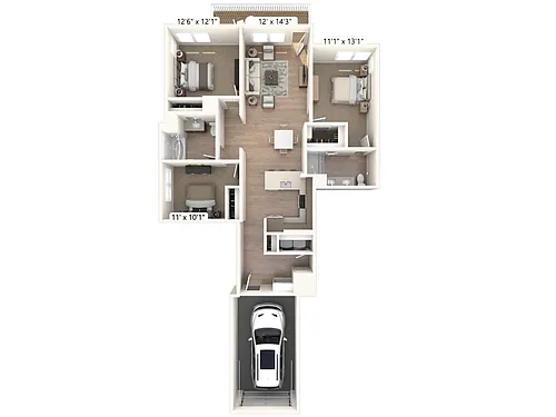 Floor plan C1G-Scheme2