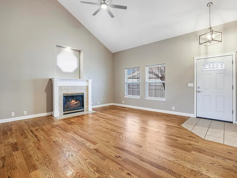entry living room