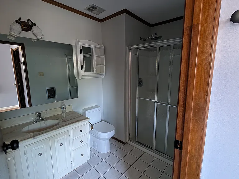 bathroom inside master bedroom