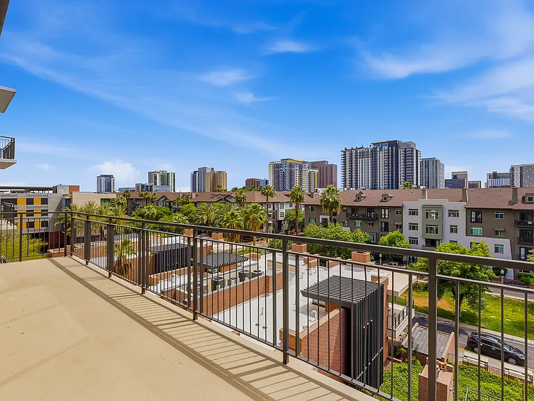 View from unit balcony