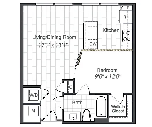Floor plan S5-600
