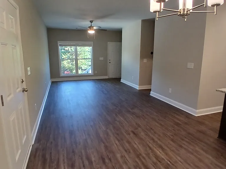 Dining and living room