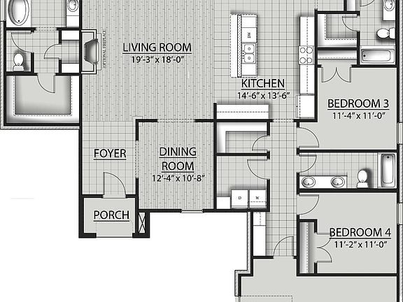 Claudet III G - Floor Plan - DSLD Homes