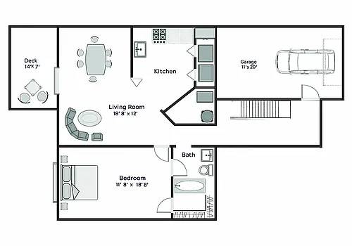 Floor plan The Maple