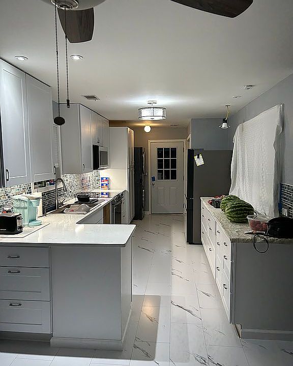 Remodeled kitchen
