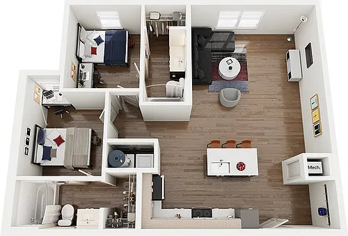 Floor plan B2