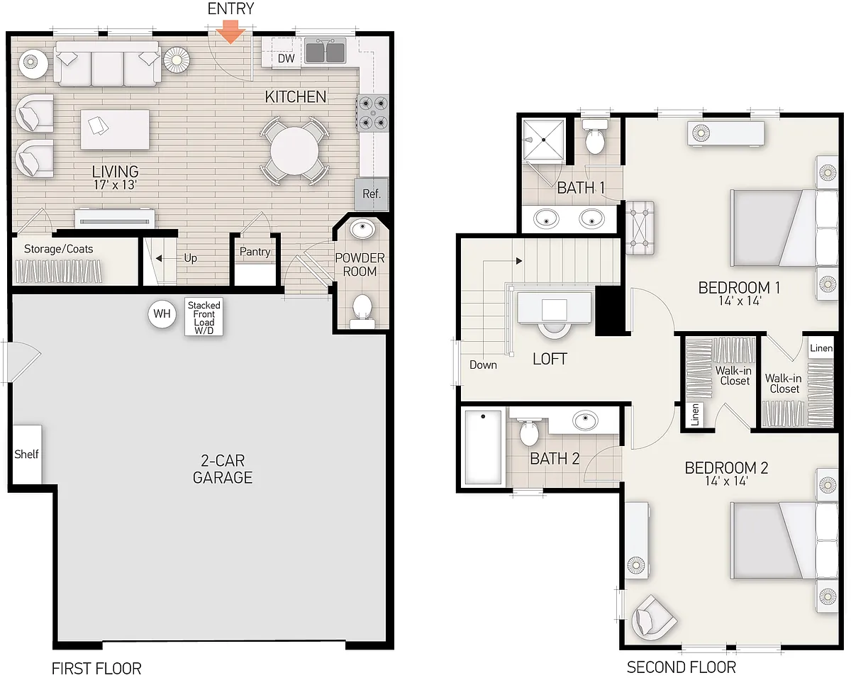 Floor plan Cadenza Plan 2