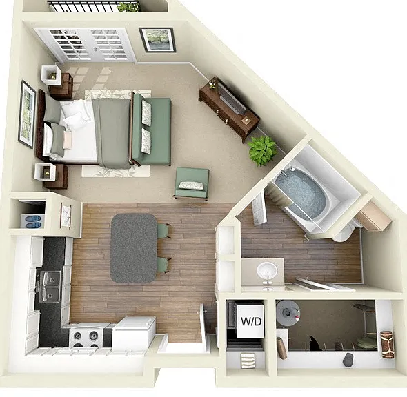 Villas at Katy Trail Apartments — Photo 11