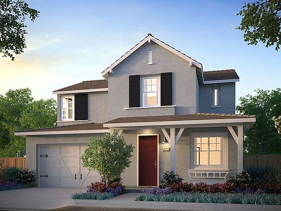 Farmhouse Exterior Style Rendering