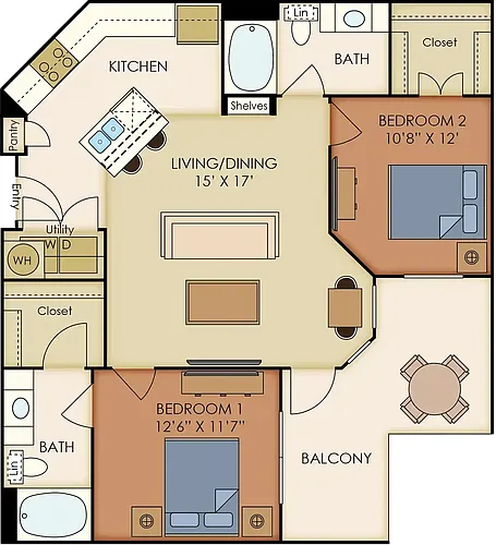 Floor plan B2