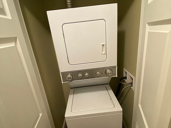 In unit washer and dryer