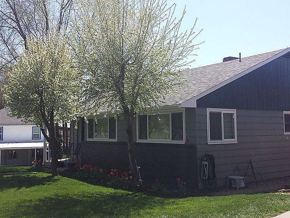 Front view from NE side.