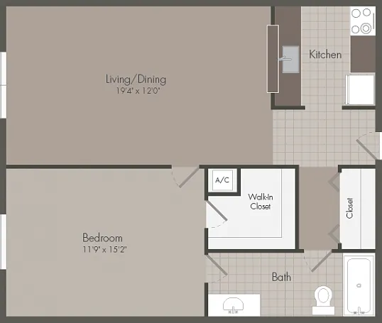 One Bedroom One Bedroom