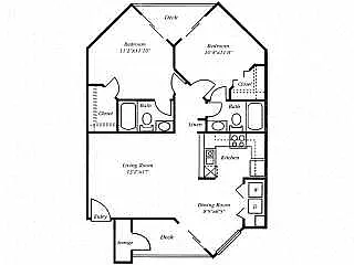 Floor plan 2B