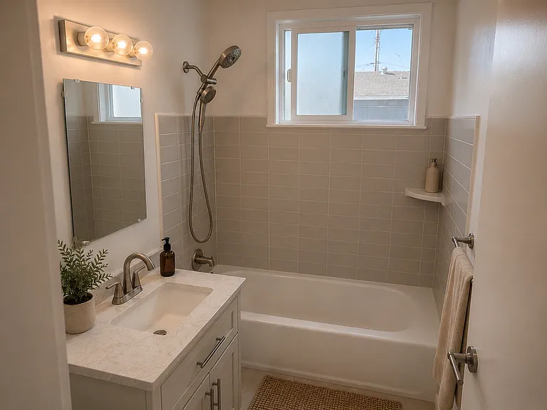 Some listing photos have been virtually staged using AI technology to help illustrate the potential use and layout of the spaces. Furniture and decor shown in staged images are for visual representation only