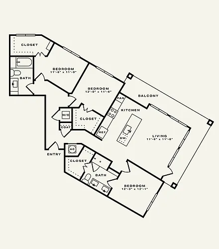 Floor plan C3