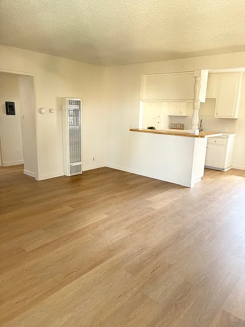 Brand new modern flooring makes the apartment feel very clean and spacious. - 718 W Center St #9