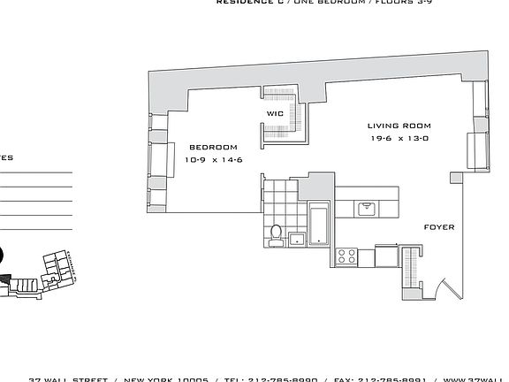 2nd image of 37 Wall St APT 9C