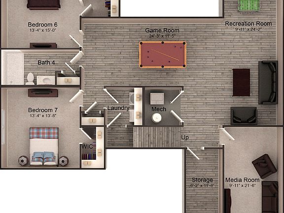 Optional Finished Basement