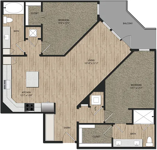 Floor plan B1