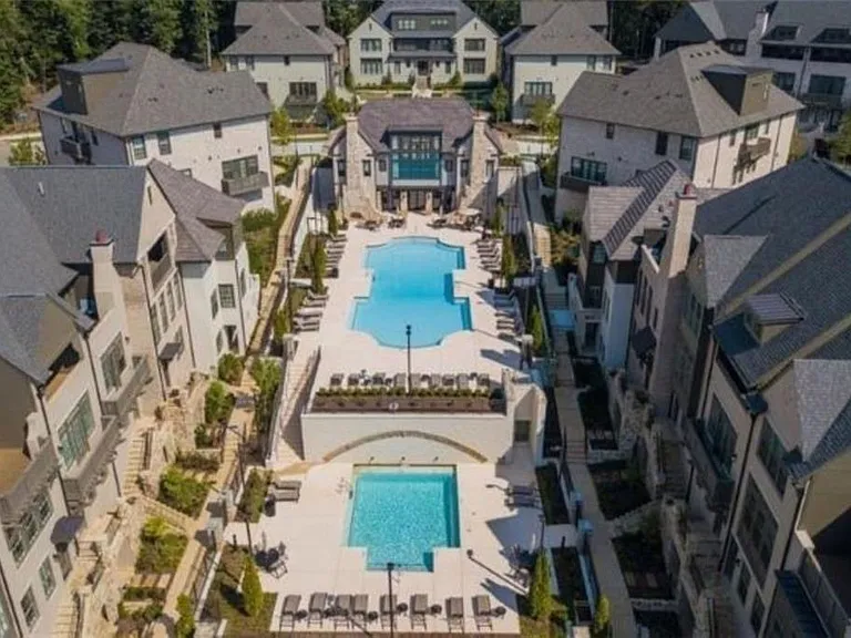 Resort style pools