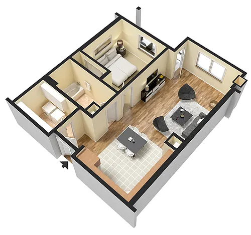Floor plan A