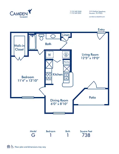 Floor plan G