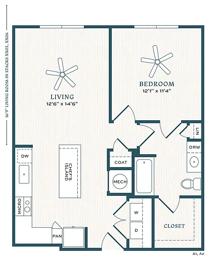 Floor plan Lilac - WFH - A1
