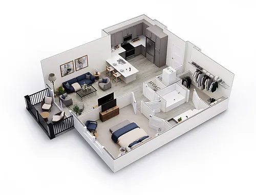 Floor plan Comet