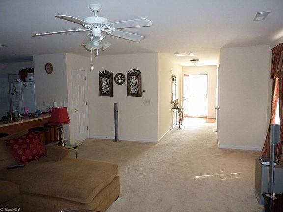 Family rm / front door