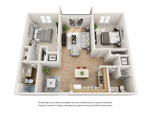 Floor plan The Renaissance