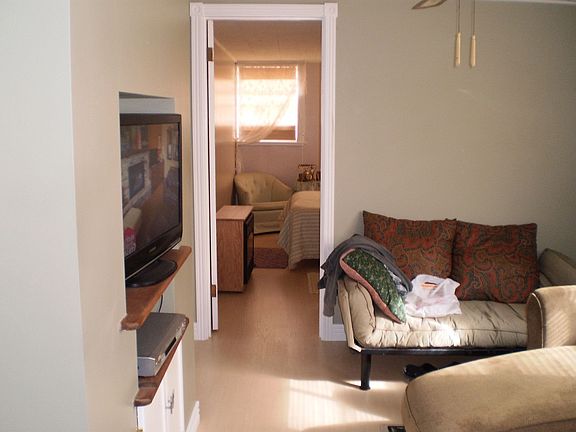 new flooring, built in flatscreen