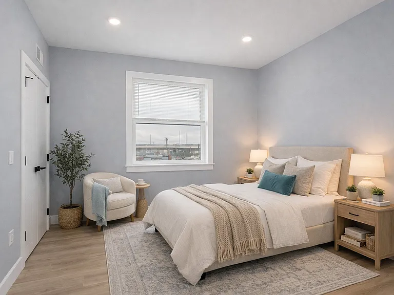 Second bedroom virtually staged