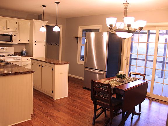 Open Dining and Kitchen 