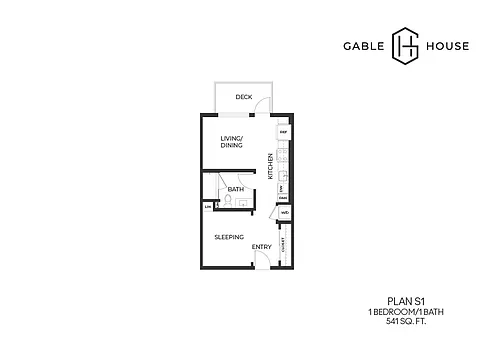 Floor plan S1