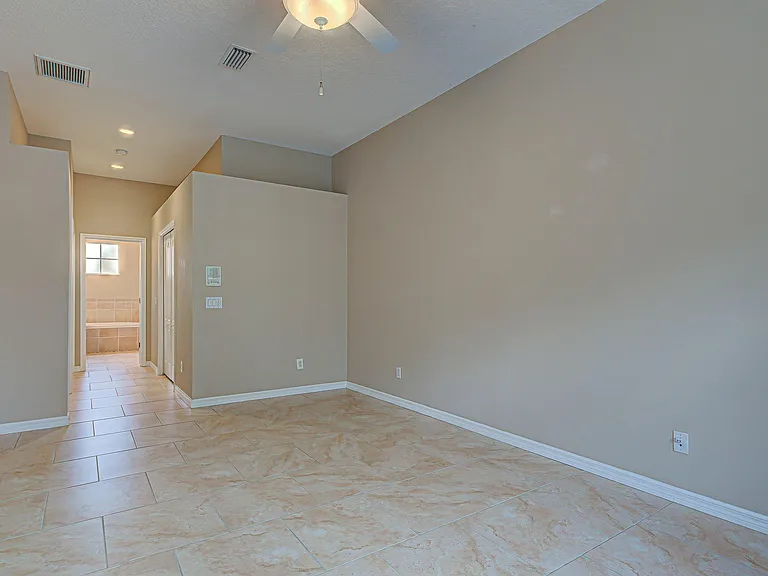 Master bedroom with walk in closet and 2nd closet