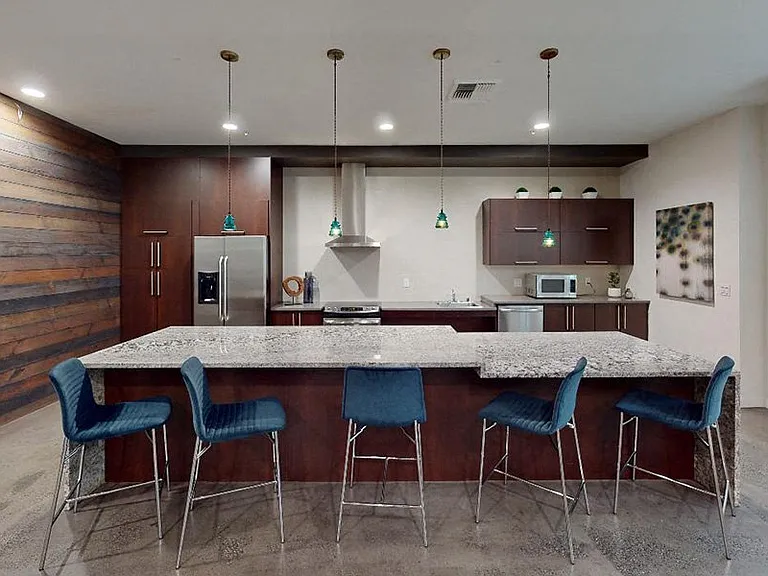 Entertainment Suite features a full-service demonstration kitchen