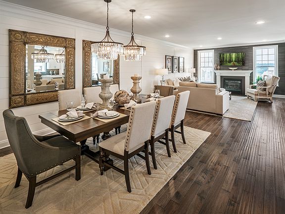 Formal dining area