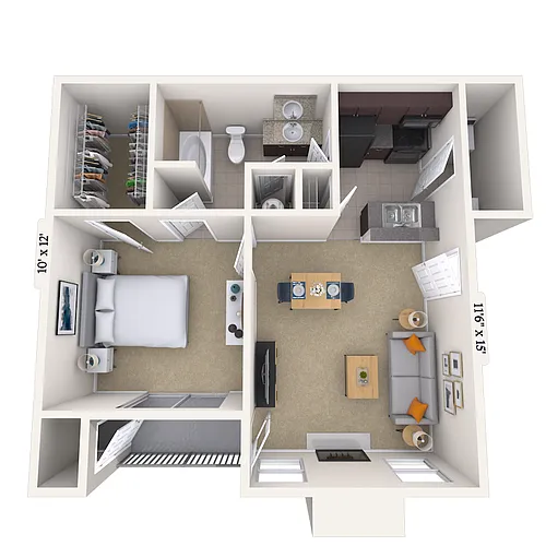 Floor plan The Tahoe
